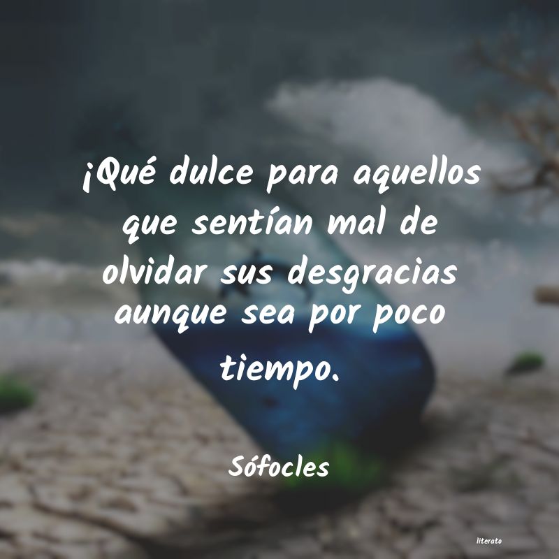 frases de Sófocles