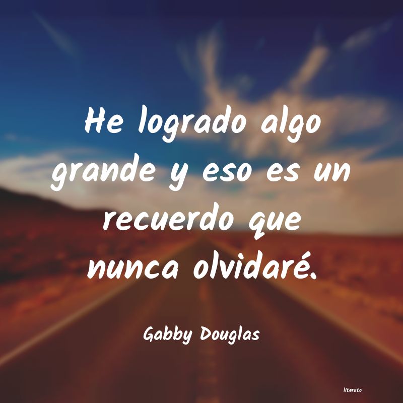 Frases de Gabby Douglas