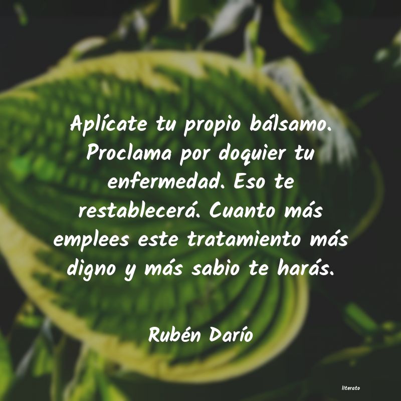 Frases de Rubén Darío