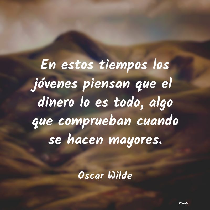 Frases de Oscar Wilde