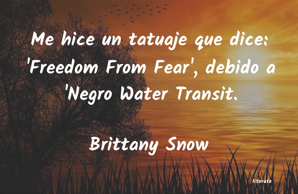 Frases de Brittany Snow