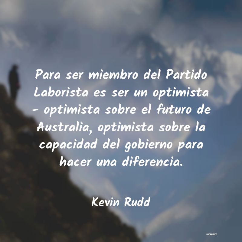 Frases de Kevin Rudd