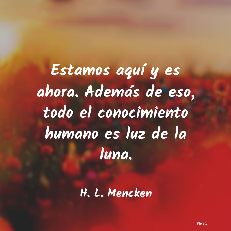 frases de H. L. Mencken
