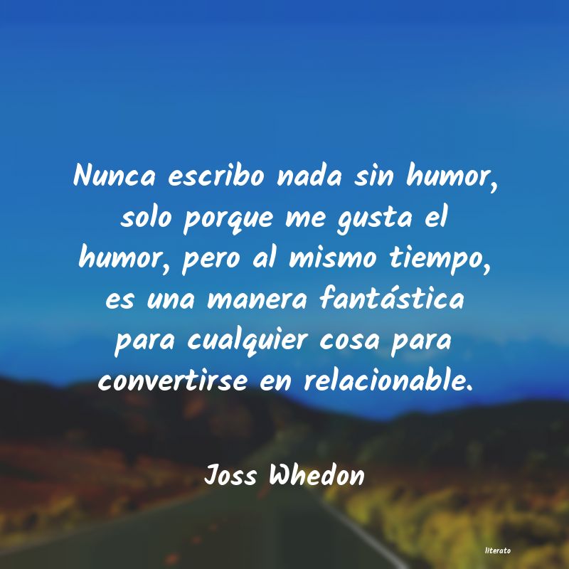 frases de Joss Whedon