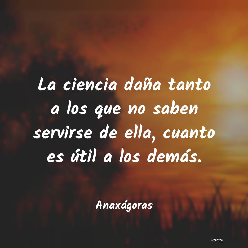 Frases de Anaxágoras