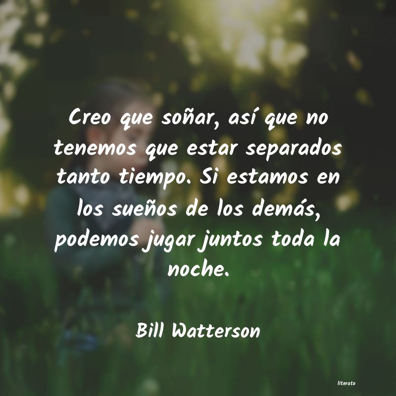 Frases de Bill Watterson