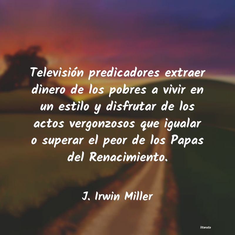 frases de J. Irwin Miller