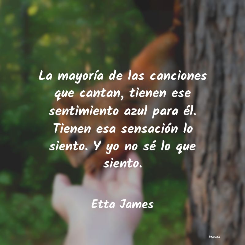 Frases de Etta James