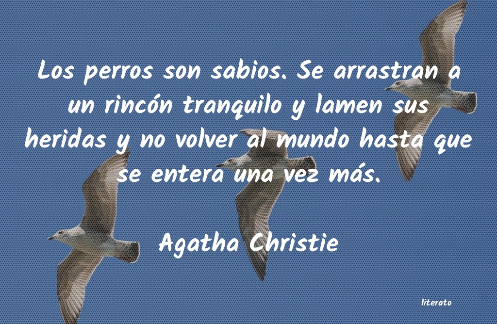frases de Agatha Christie