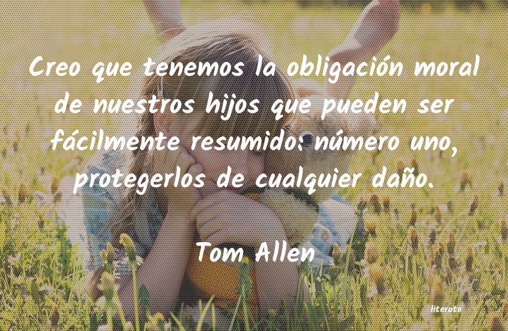 Frases de Tom Allen