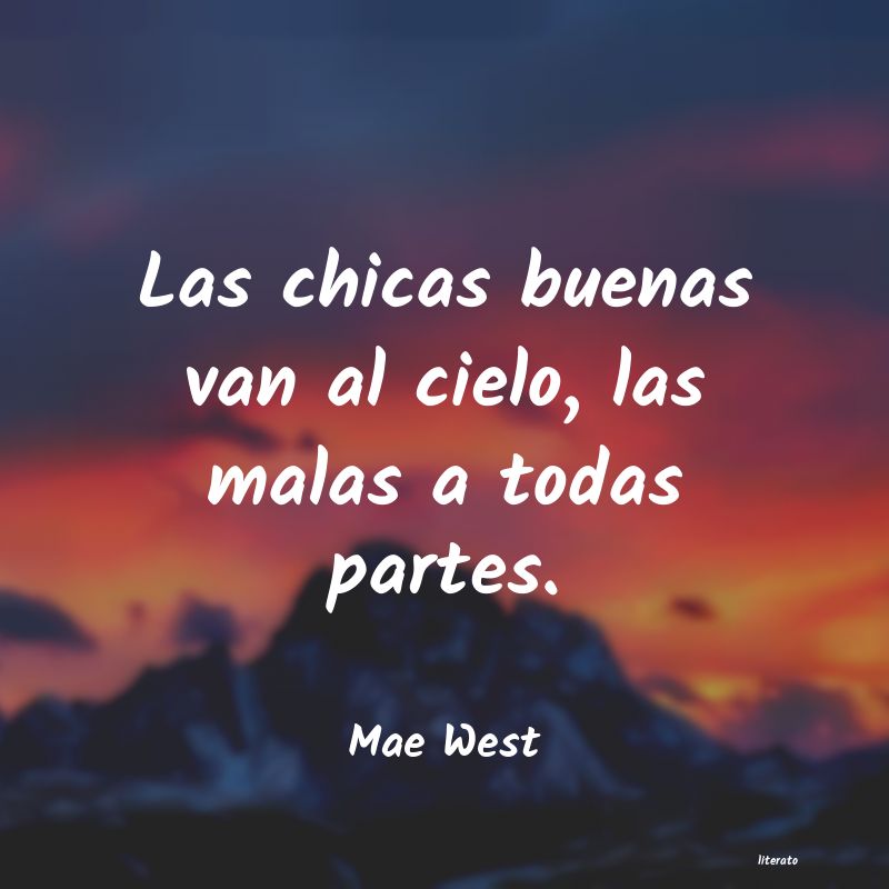 frases de Mae West