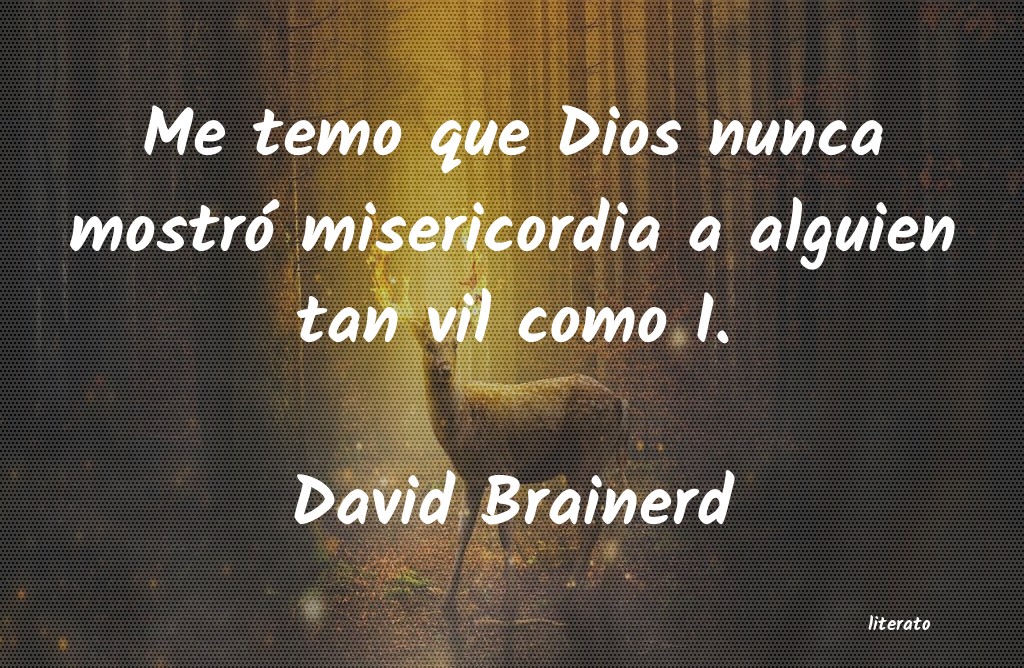 Frases de David Brainerd