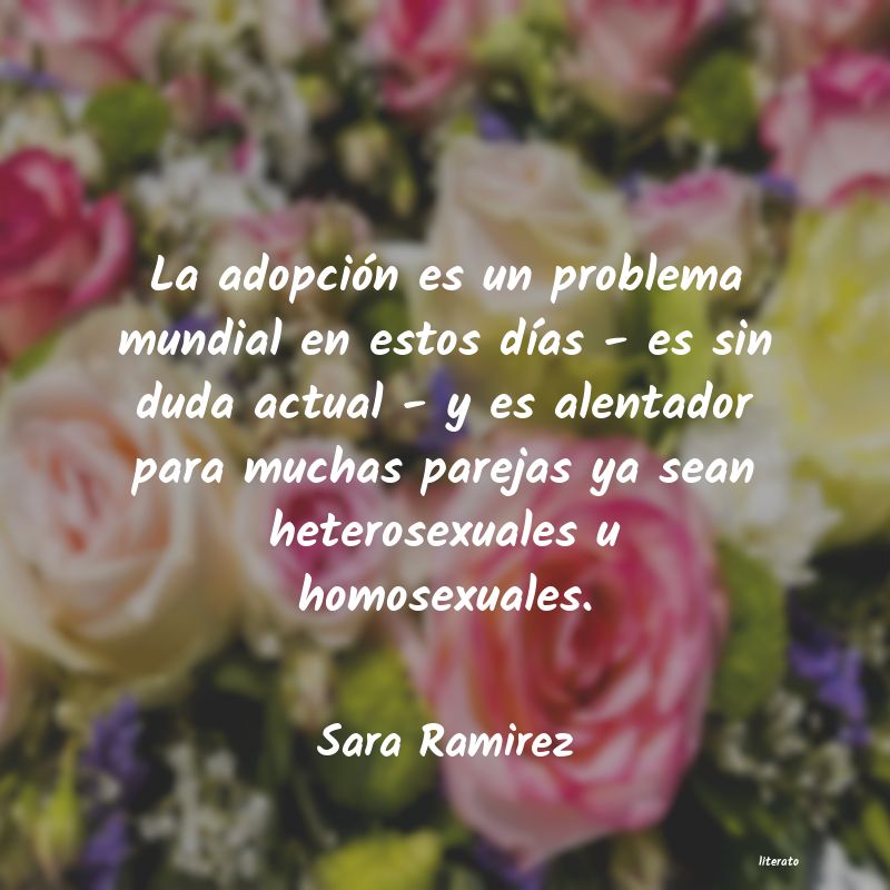 Frases de Sara Ramirez