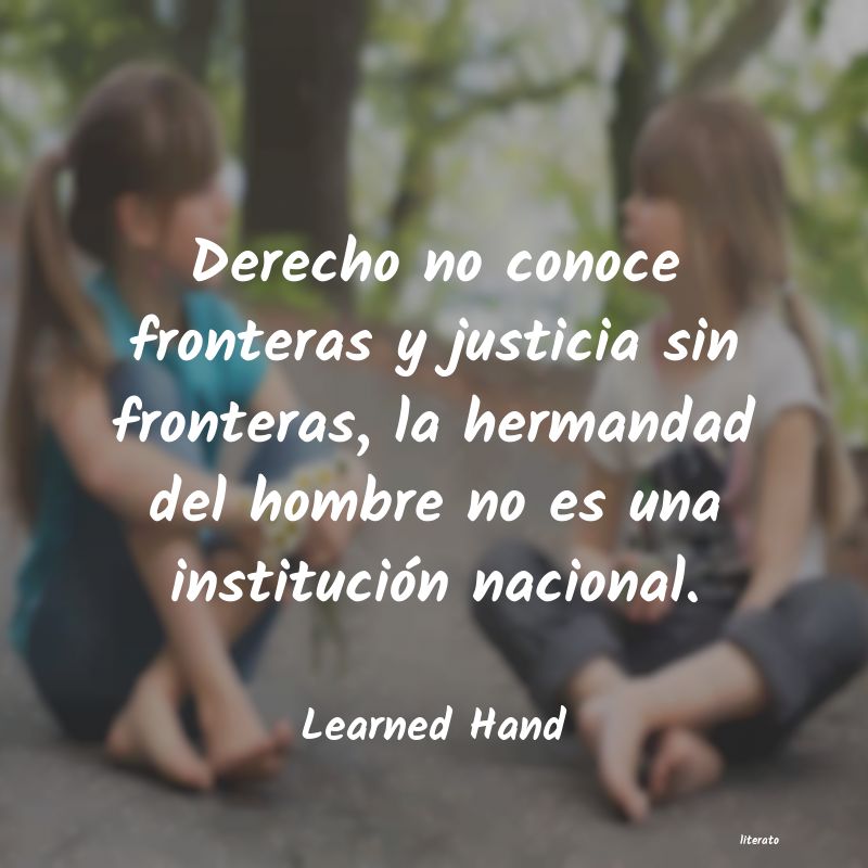 frases de Learned Hand