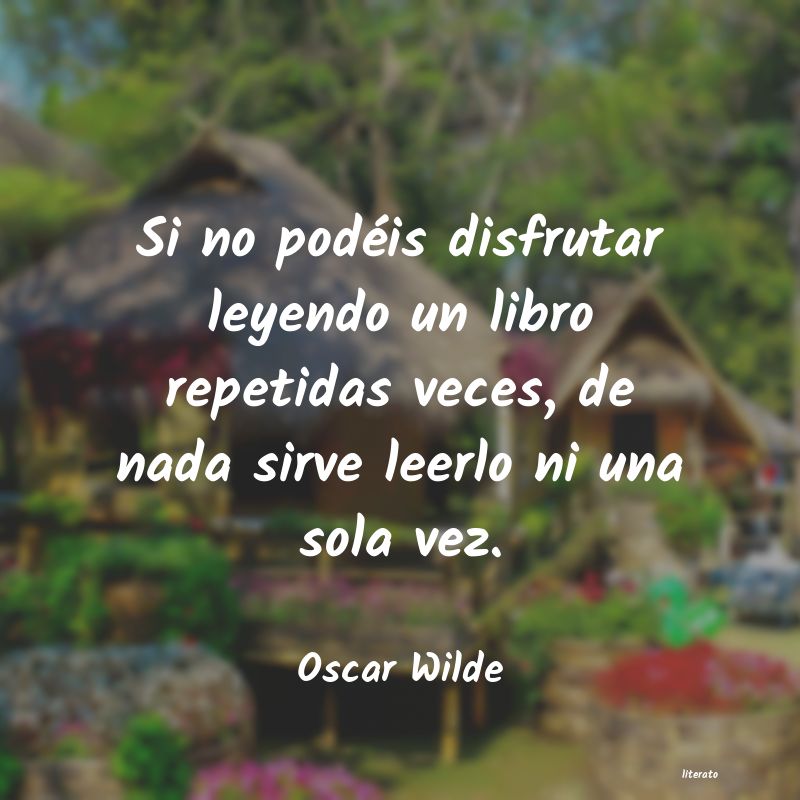 Frases de Oscar Wilde