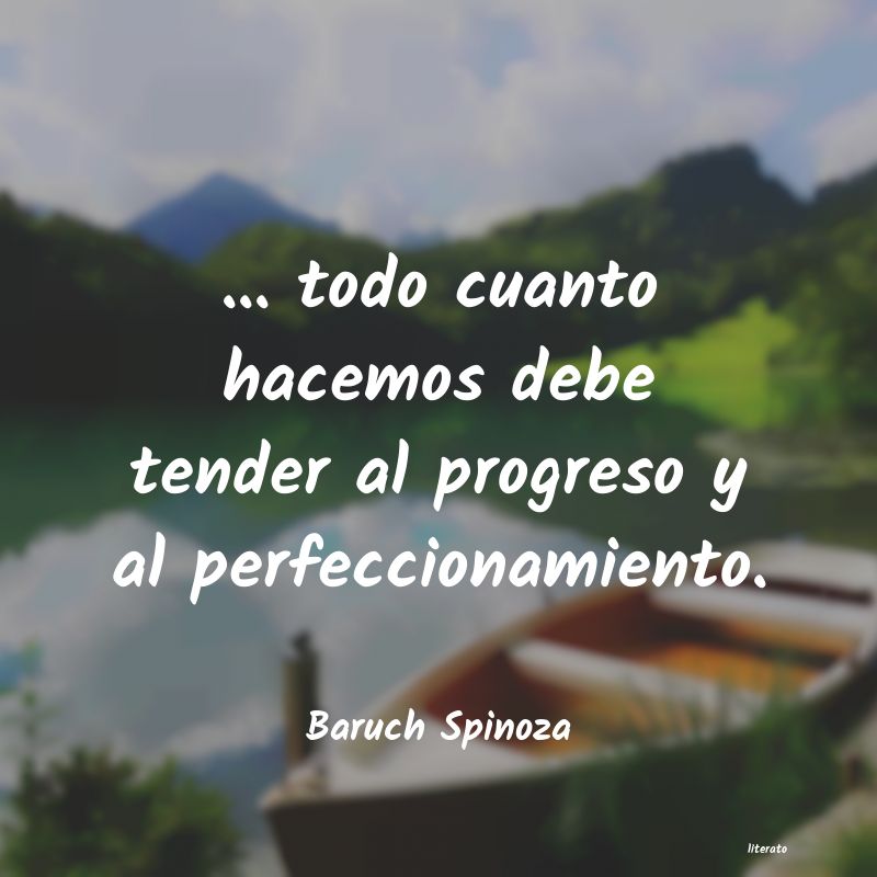 Frases de Baruch Spinoza