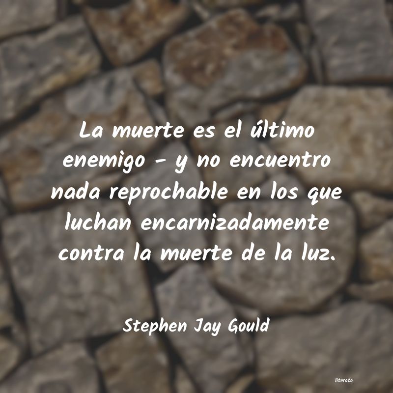 frases de Stephen Jay Gould