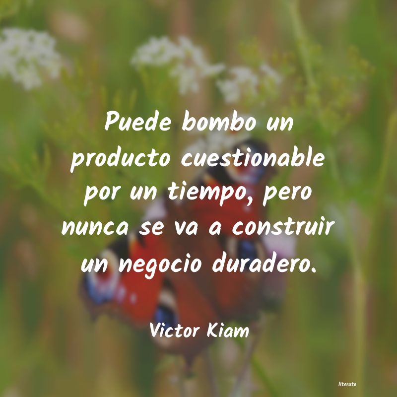 frases de Victor Kiam
