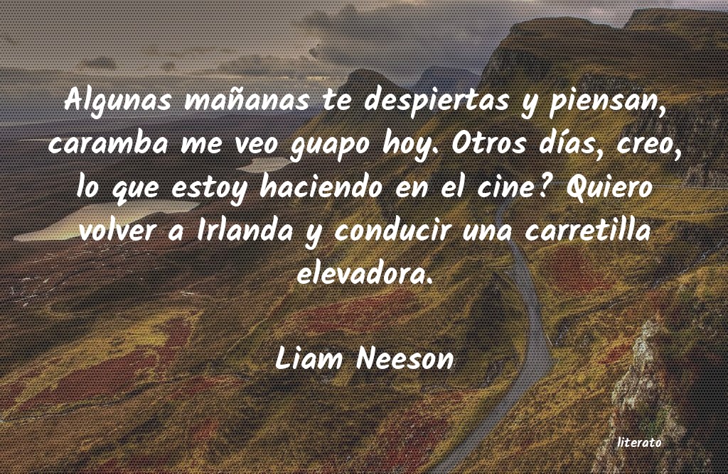 Frases de Liam Neeson