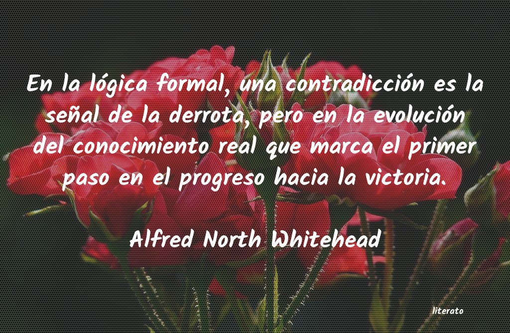 Frases de Alfred North Whitehead