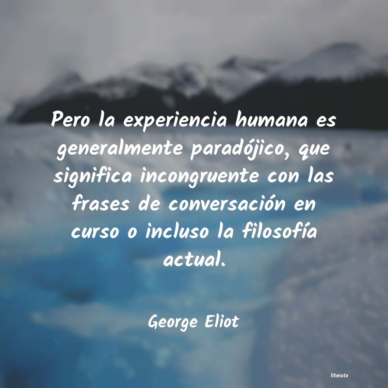 Frases de George Eliot