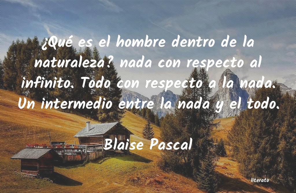 Frases de Blaise Pascal