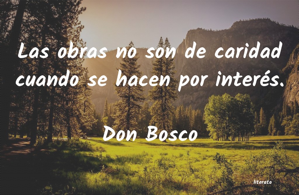 Frases de Don Bosco