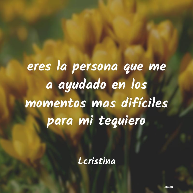 frases de Lcristina