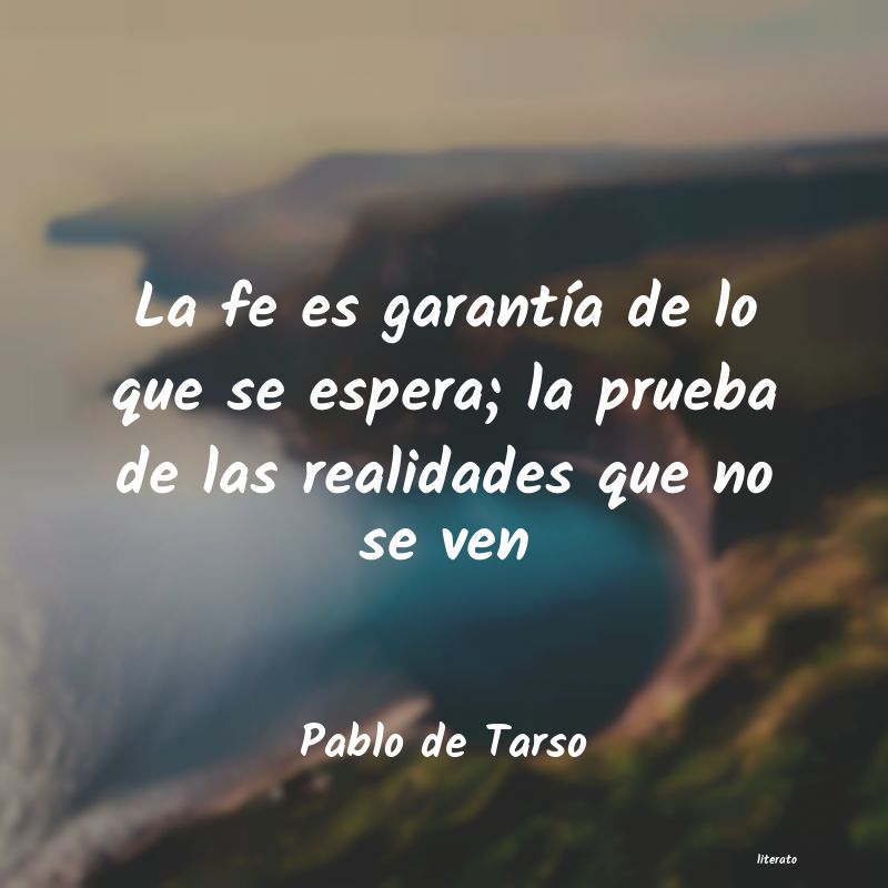 Frases de Pablo de Tarso