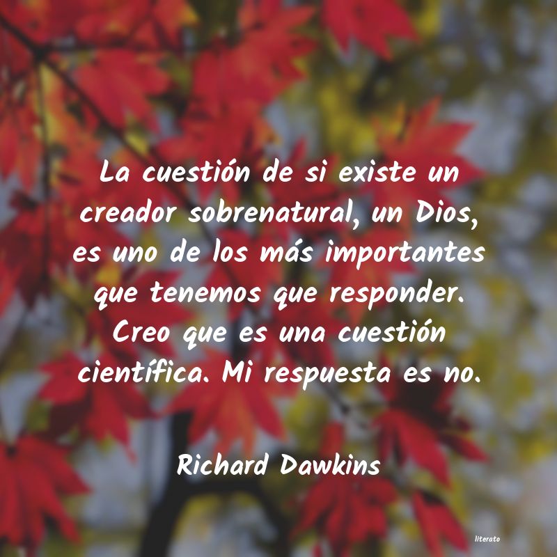 frases de Richard Dawkins