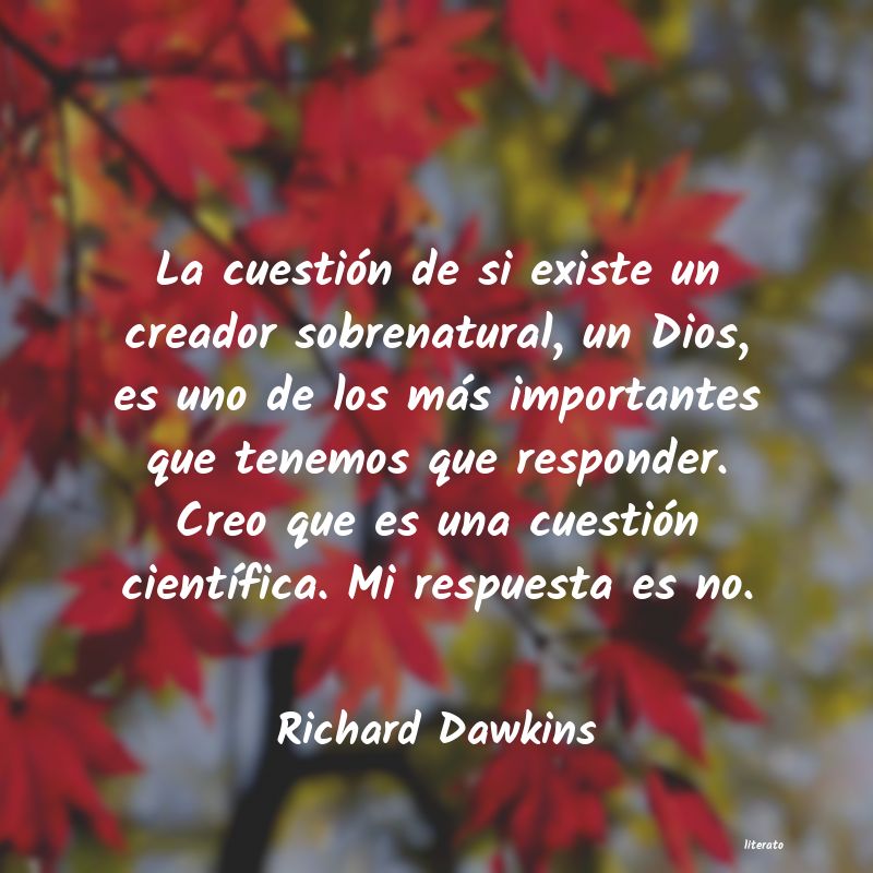 Frases de Richard Dawkins