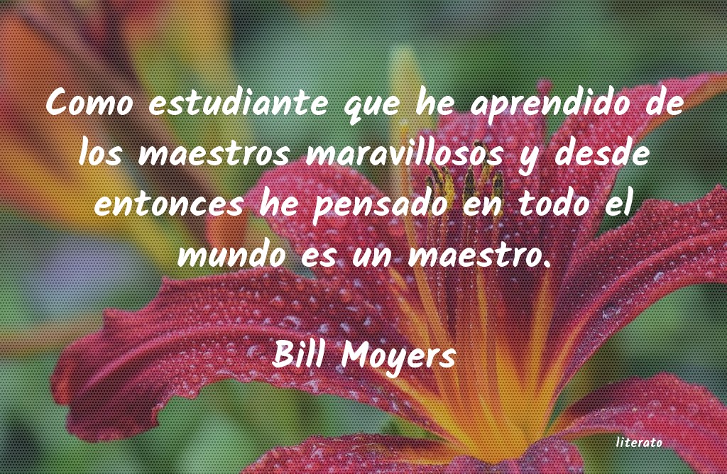 Frases de Bill Moyers