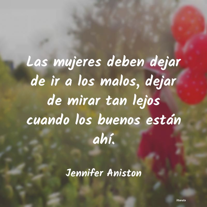 Frases de Jennifer Aniston