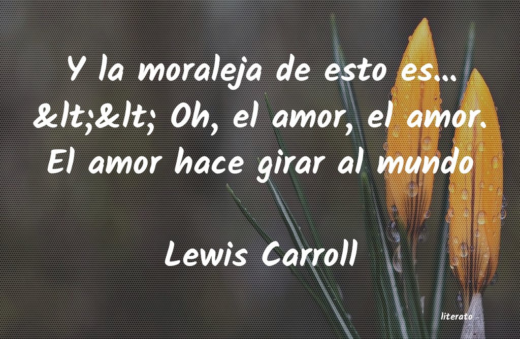 frases de Lewis Carroll