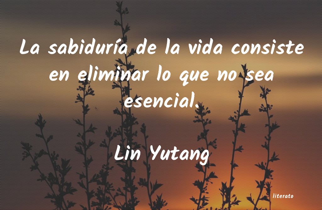 Frases de Lin Yutang