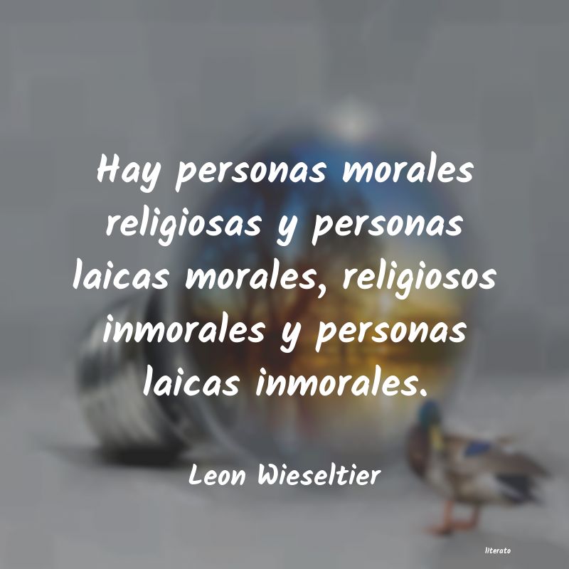 Frases de Leon Wieseltier