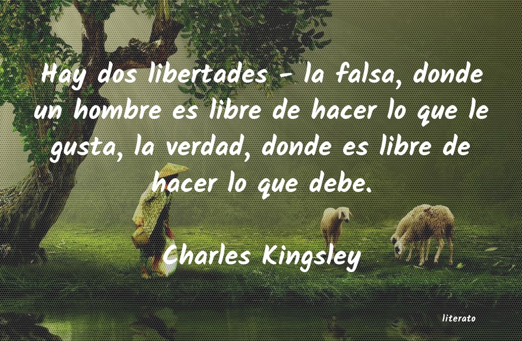 frases de Charles Kingsley