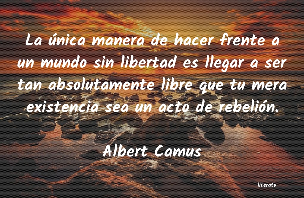 Frases de Albert Camus