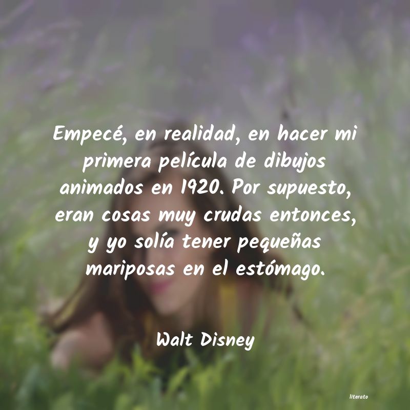 frases de Walt Disney