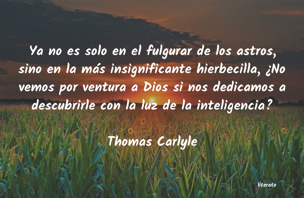 Frases de Thomas Carlyle