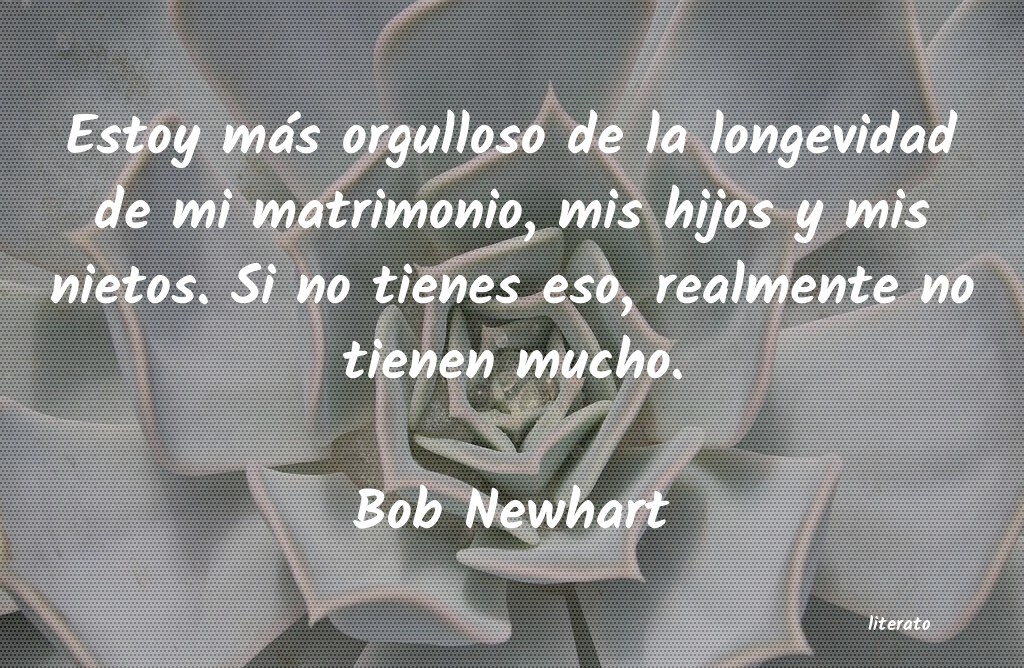 frases de Bob Newhart