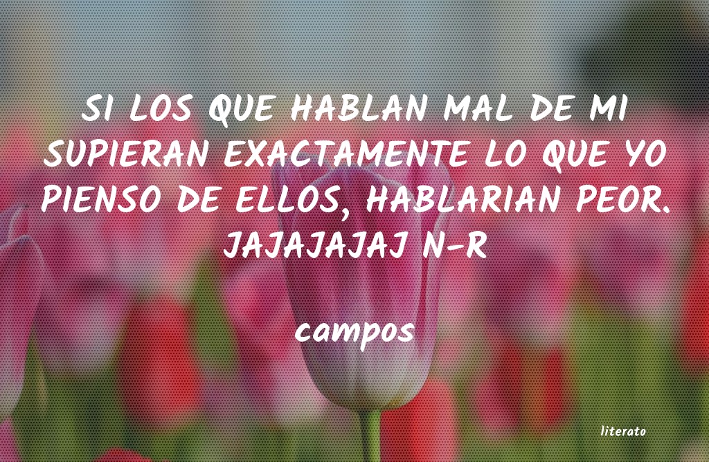 Frases de campos