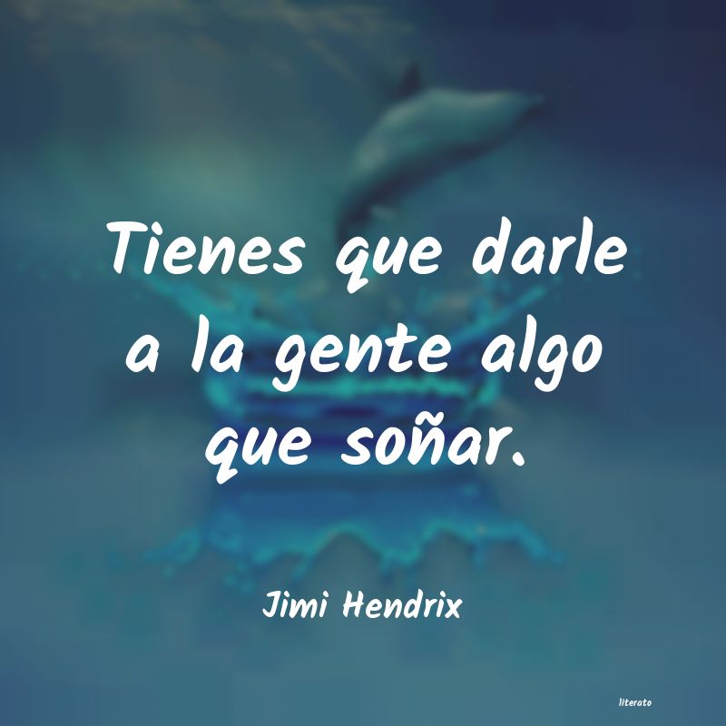 frases de Jimi Hendrix