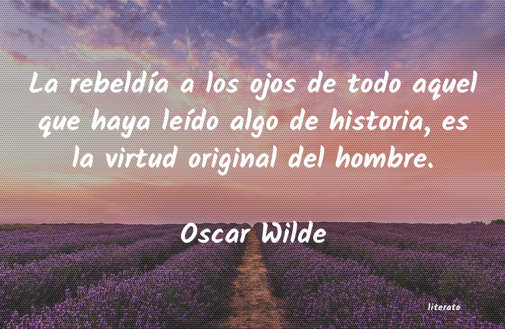 Frases de Oscar Wilde