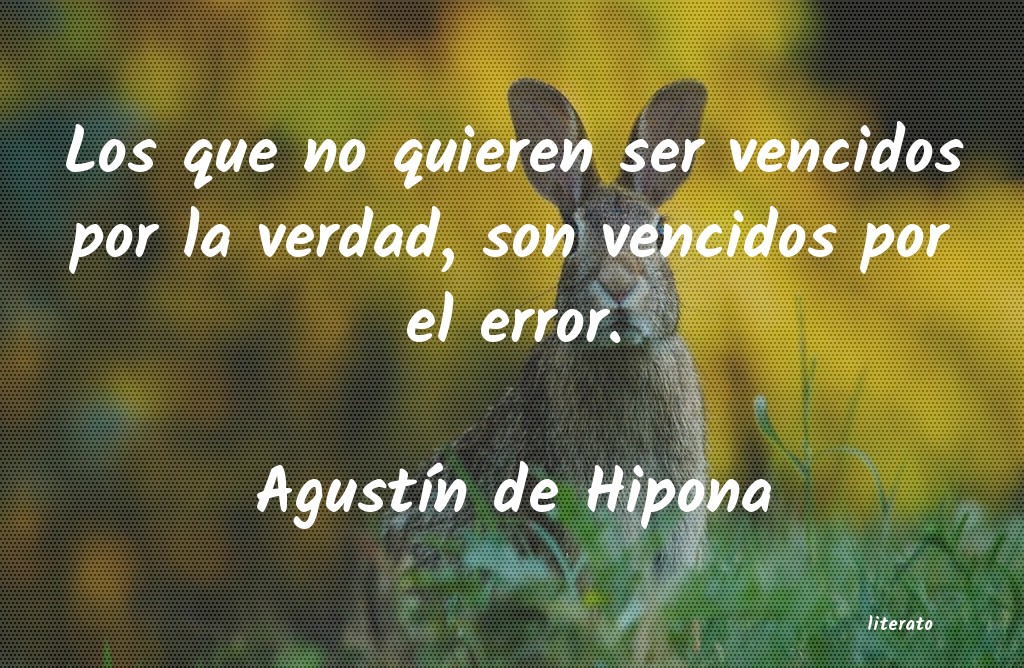 frases de AgustÃn de Hipona