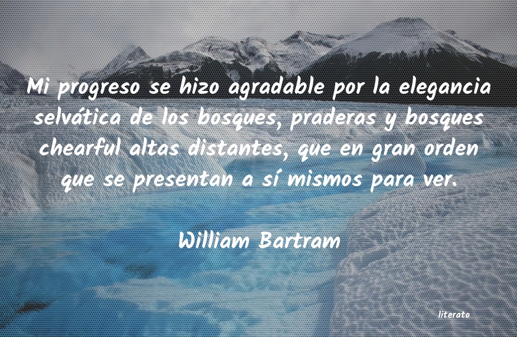 frases de William Bartram