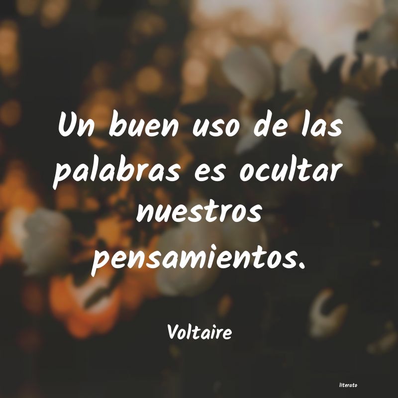 frases de Voltaire