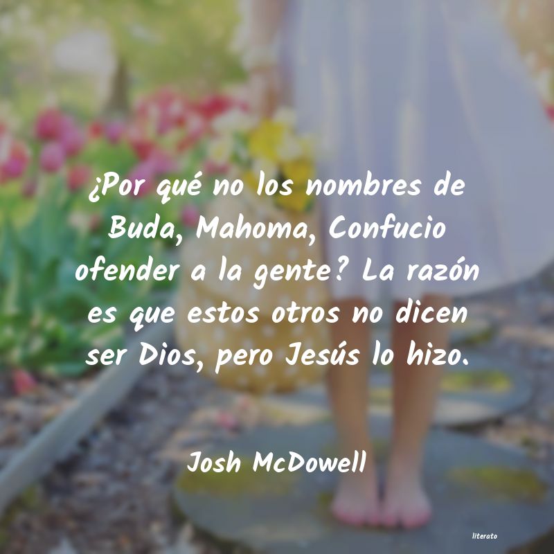 Frases de Josh McDowell