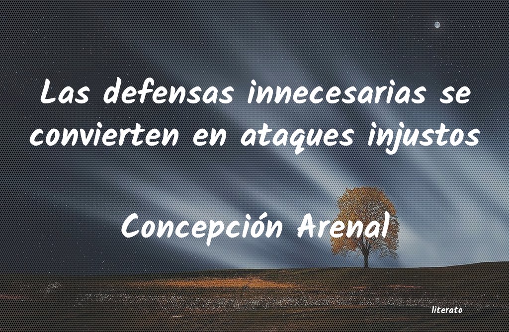frases de Concepción Arenal