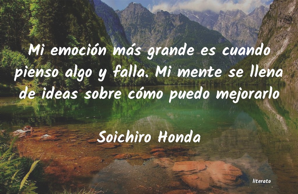 frases de Soichiro Honda